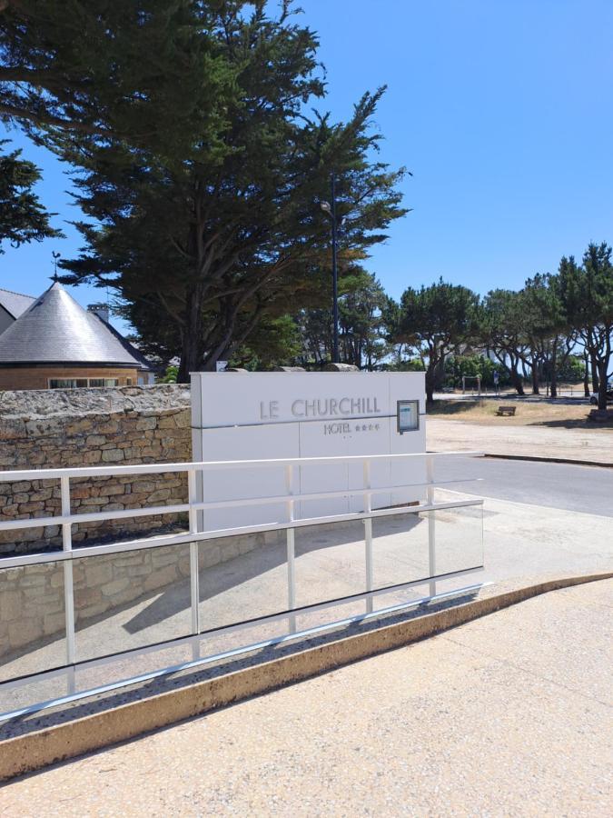 Le Churchill Hotel & Spa Carnac Exterior photo